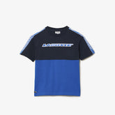 Lacoste Kids Contrast Stripe Colourblock T-Shirt